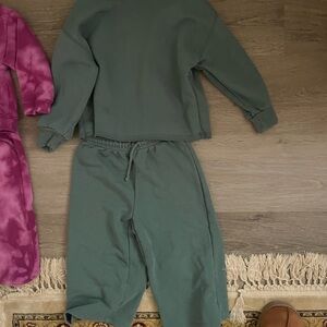 Zara Kids Dark Green Matching Set